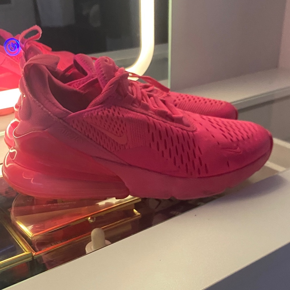 Vibrant Pink Athletic Sneakers